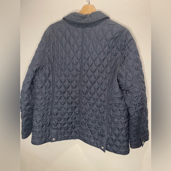 L.L. Bean Quilted Navy Utility Jacket Size XL - Picture 7 of 10